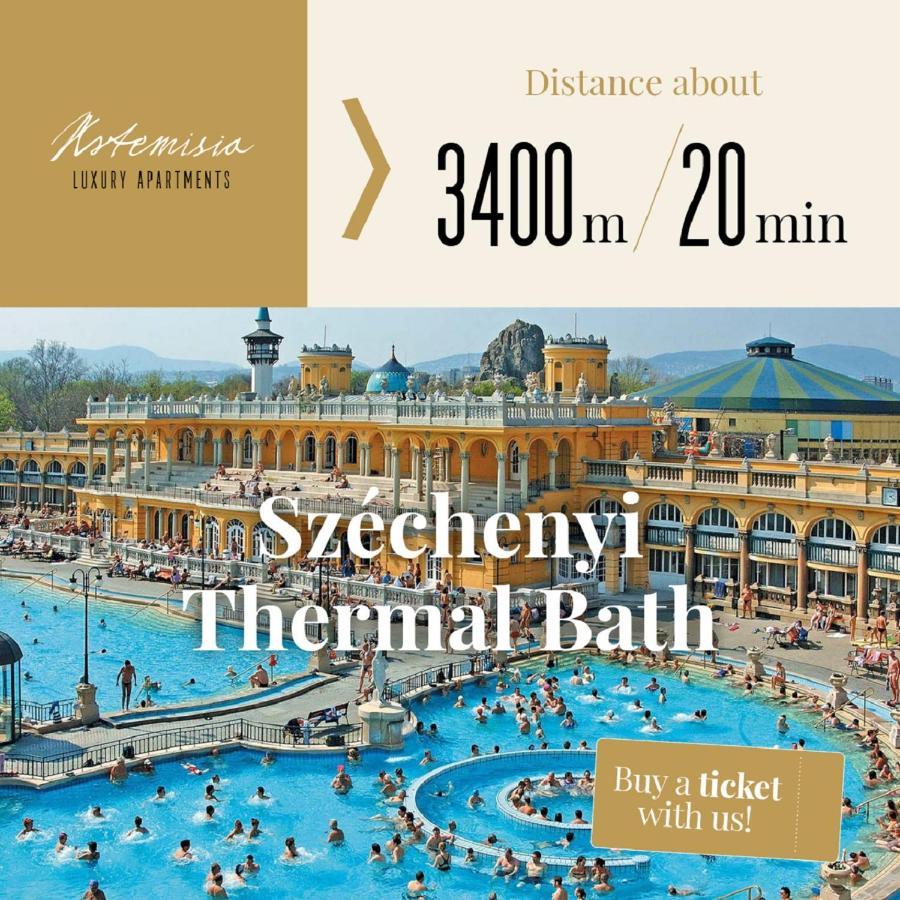 Artemisia Luxury Apartments Skyflat Будапешт Екстер'єр фото